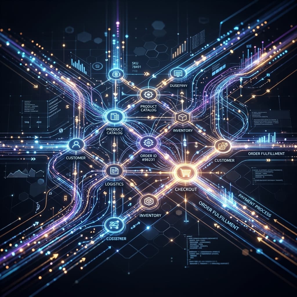 E-commerce automation visual